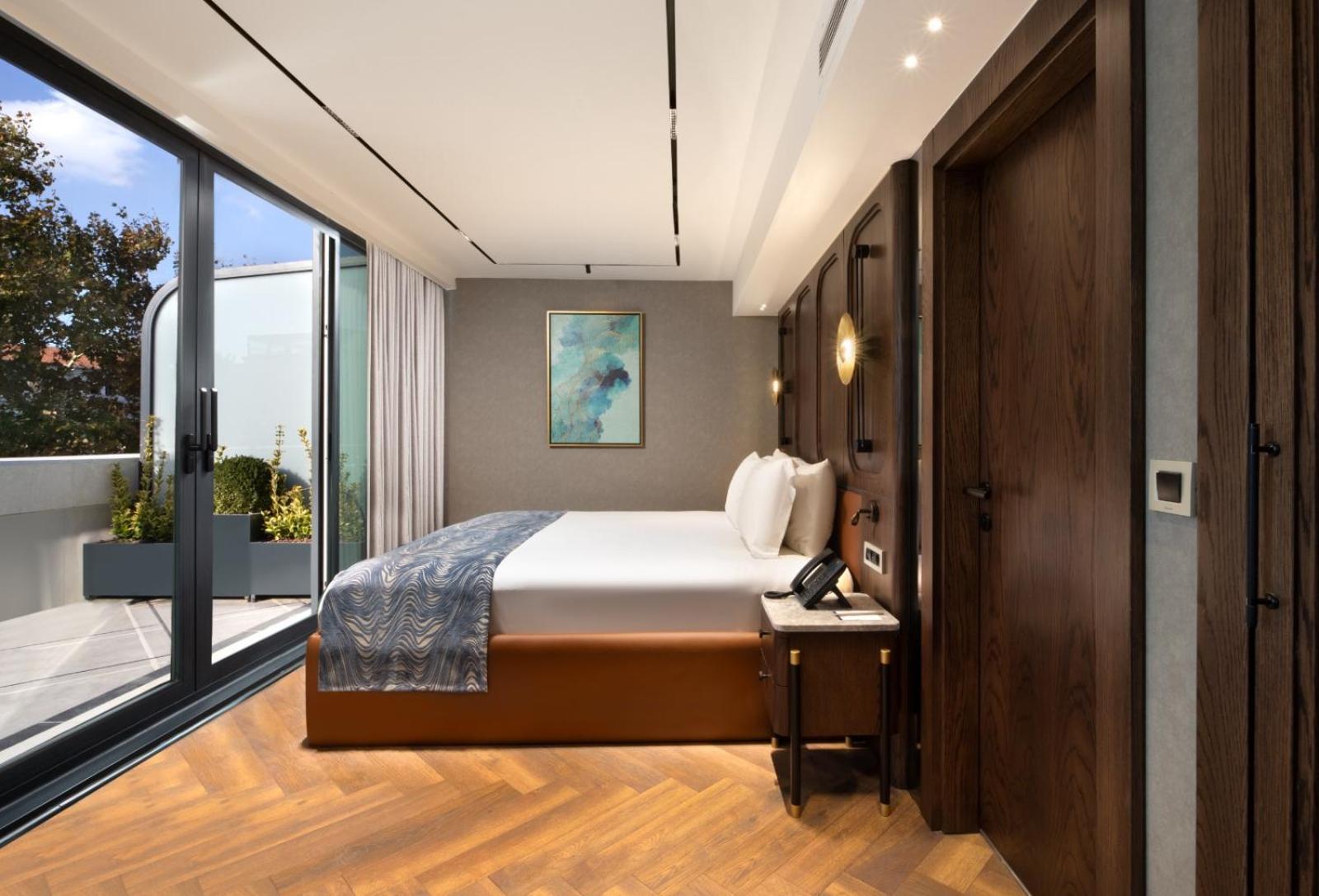 Bentley Hotel Old City-Special Class Estambul Exterior foto A bedroom at the hotel